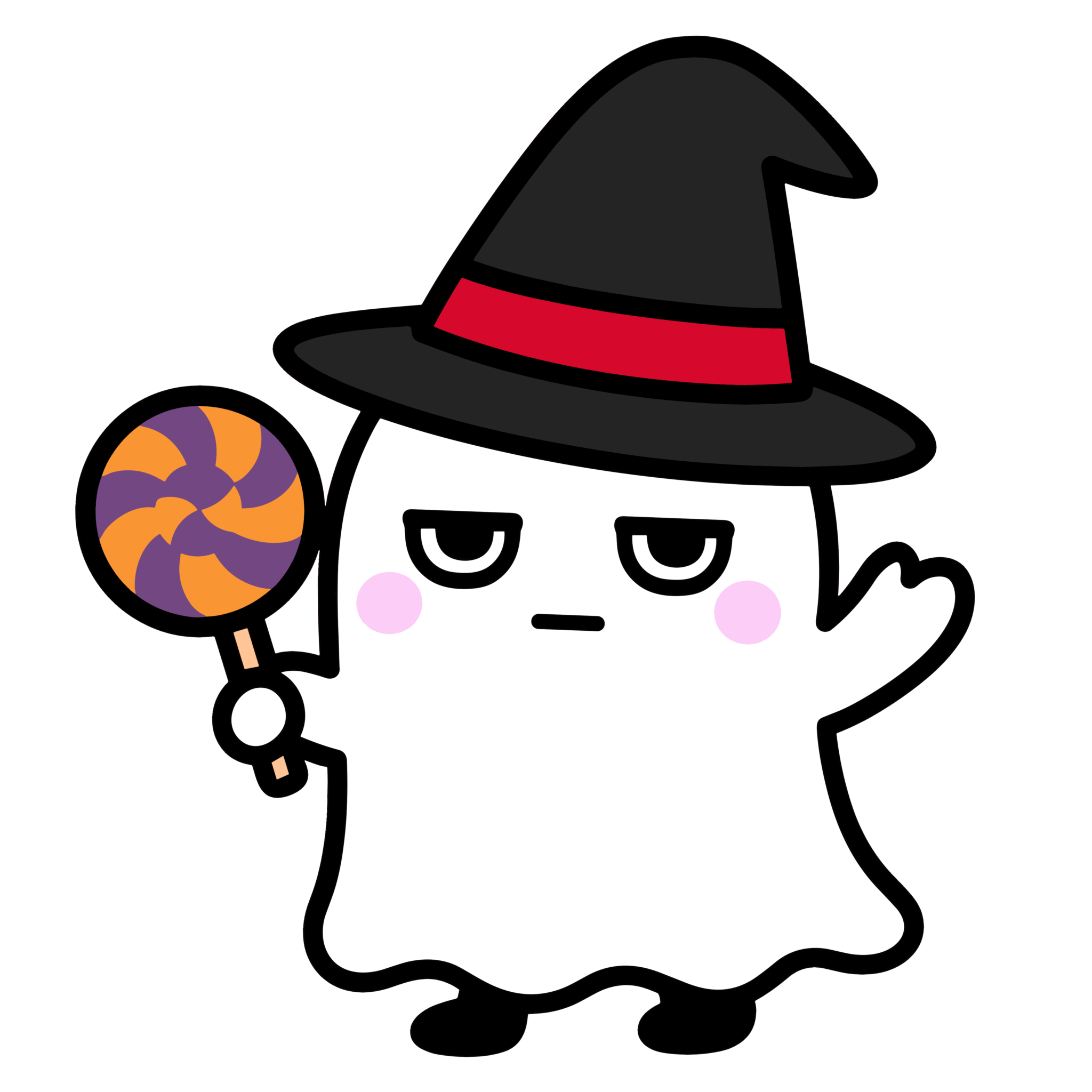 かわいいおばけのイラスト｜簡単・無料で使えるフリー素材・アイコン