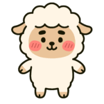 かわいいひつじイラスト 背景透過で保育園や壁面に使える無料アイコン素材ダウンロード