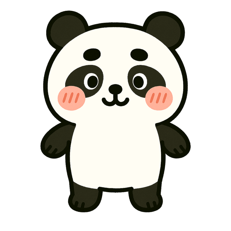 かわいいしろくまキャラクターのイラスト 無 …