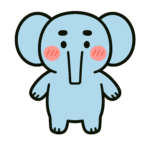 かわいいぞうイラスト 保育園や壁面に使える無料アイコン素材ダウンロード