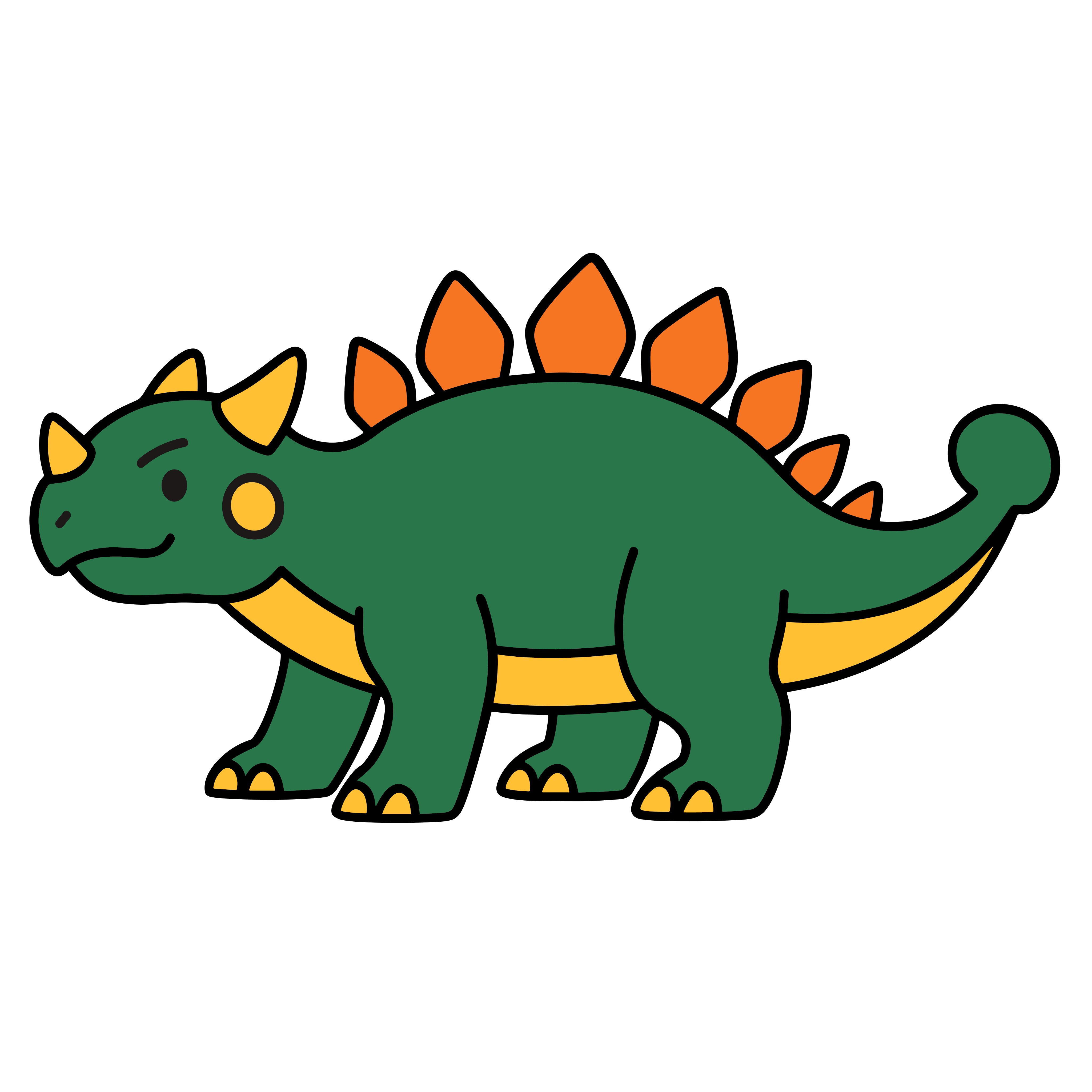 かわいいアンキロサウルスのイラスト 簡単に使える無料素材 ダウンロードできるこども向けアイコン