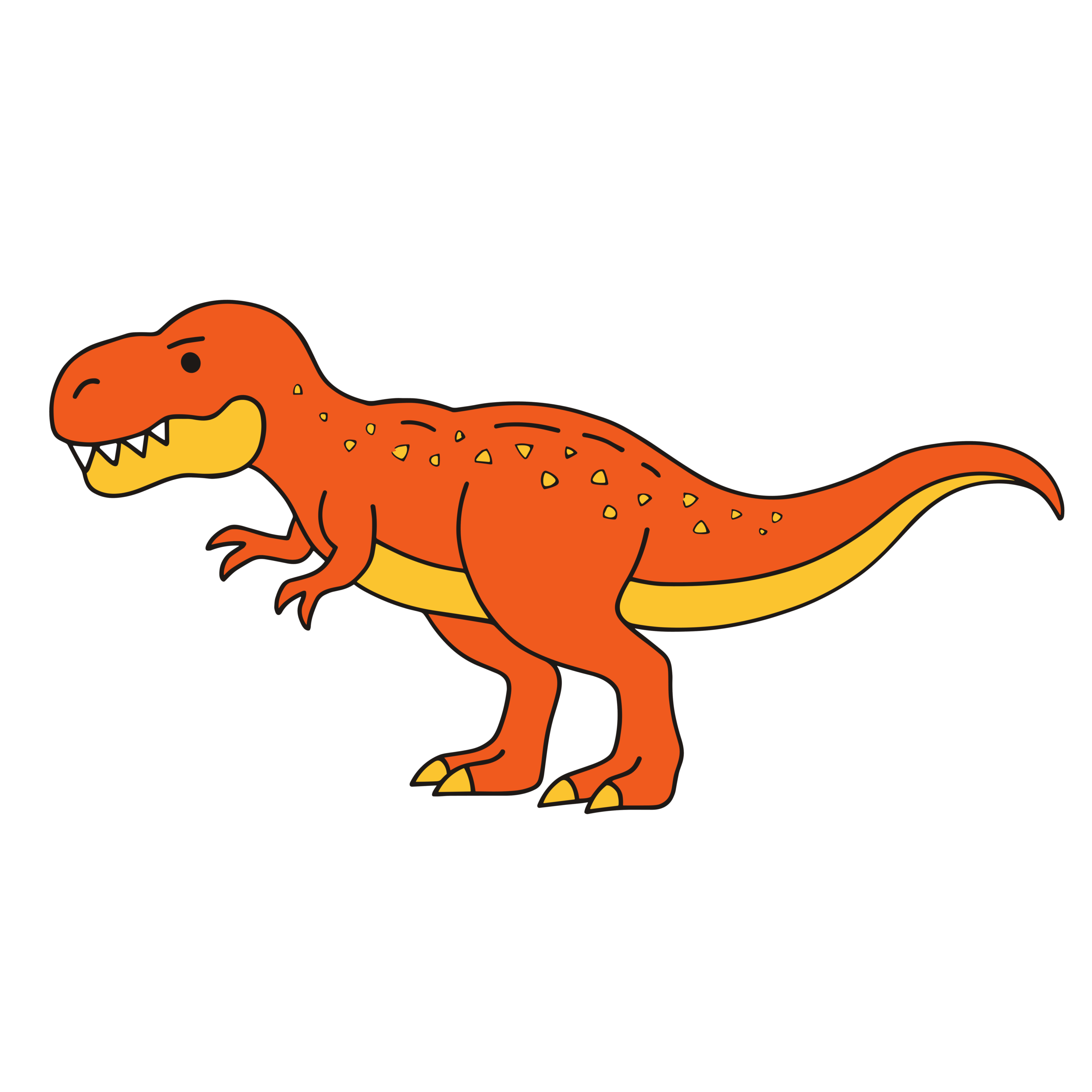 かわいいティラノサウルスのイラスト 簡単に使える無料素材 ダウンロードできるこども向けアイコン