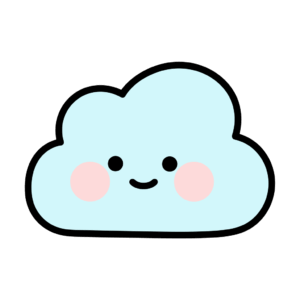 かわいいくものイラスト素材。簡単・無料でダウンロードできるアイコンタイプのフリー素材です。