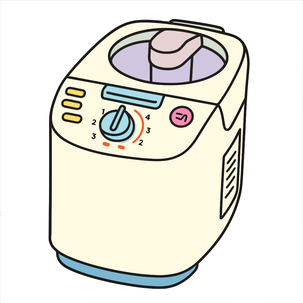 かわいい精米機のイラスト素材。簡単・無料でダウンロードできるアイコンタイプのフリー素材です。