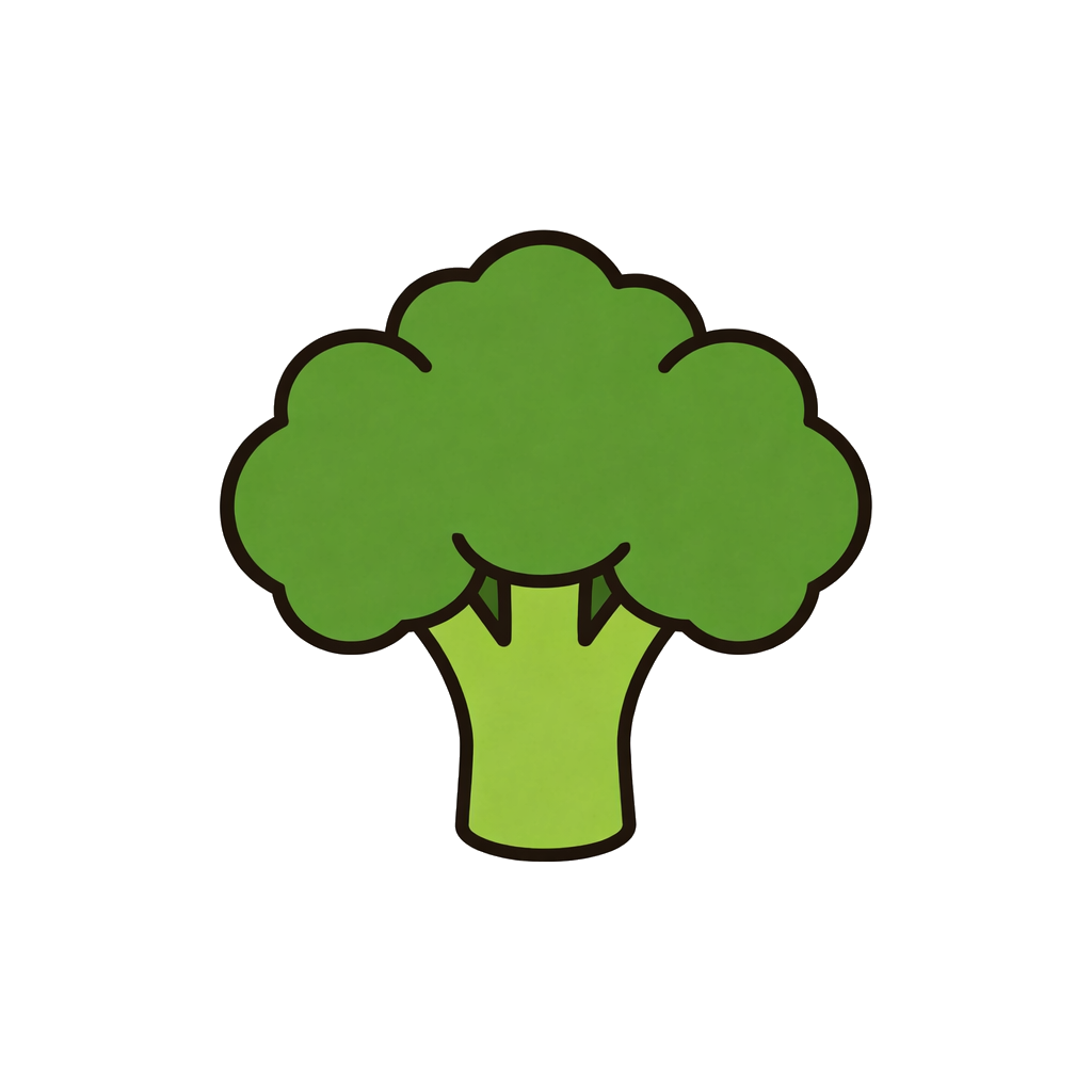 ブロッコリーのイラスト