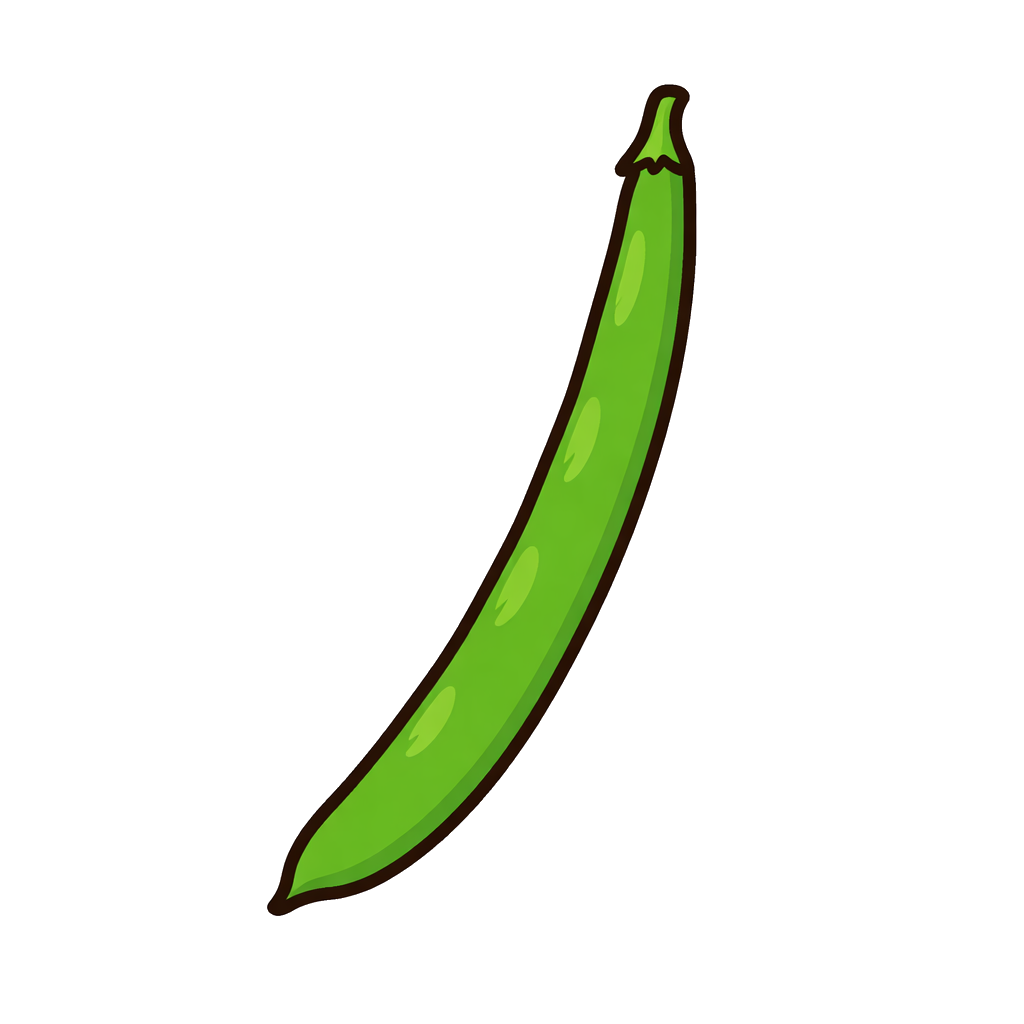 さやいんげんのイラスト