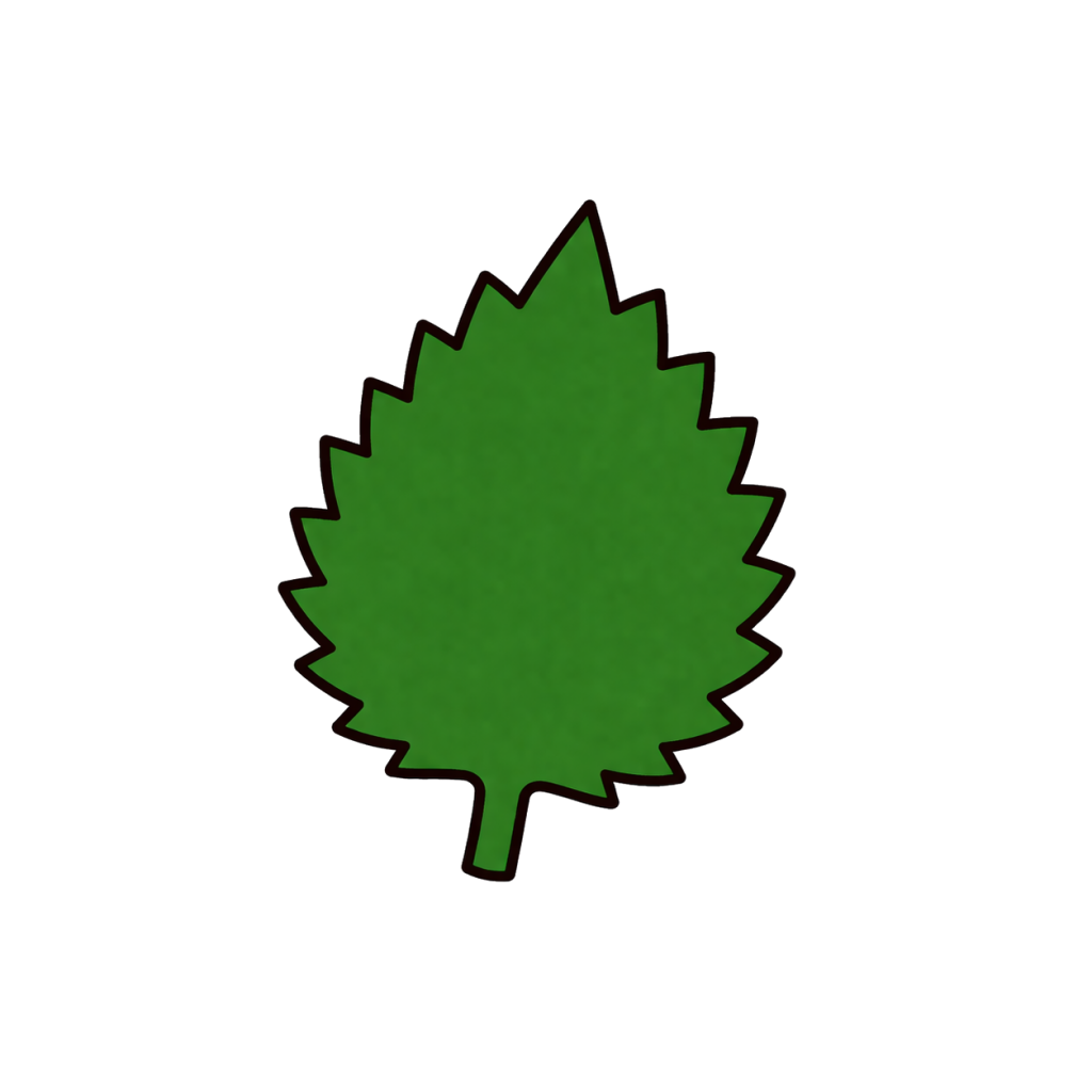 しそ（大葉）のイラスト