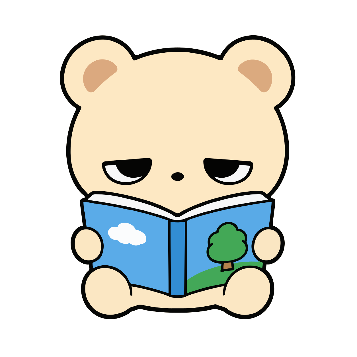 えほんのかわいいイラスト（カラー）