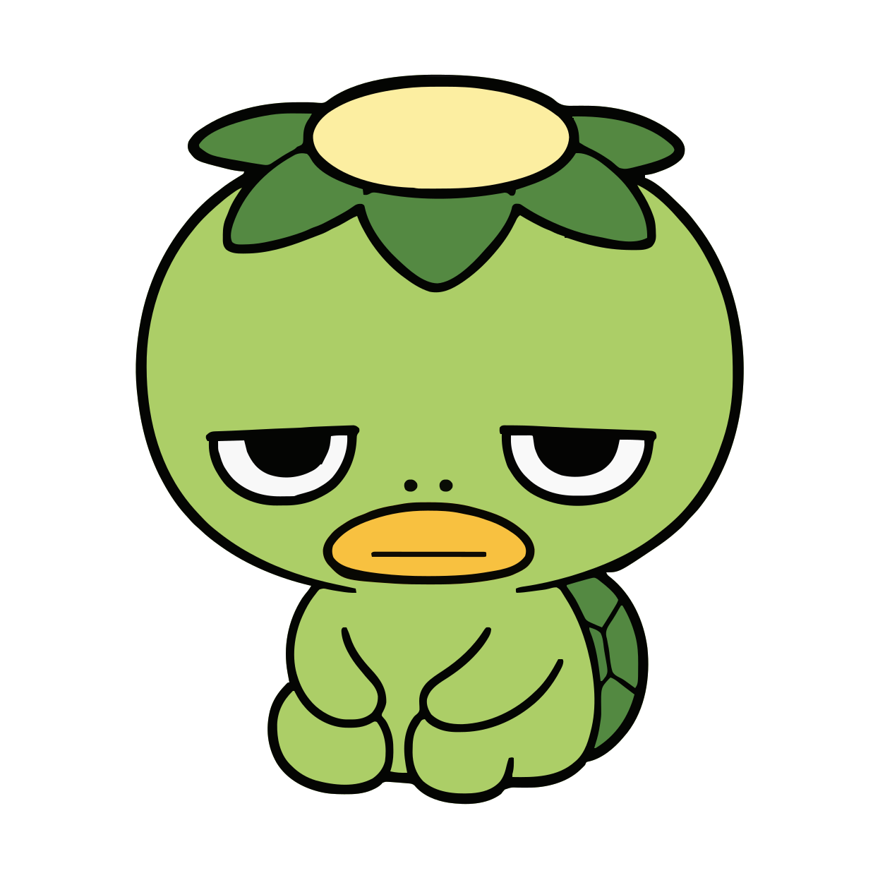 かっぱのイラスト（かわいい）（カラー）