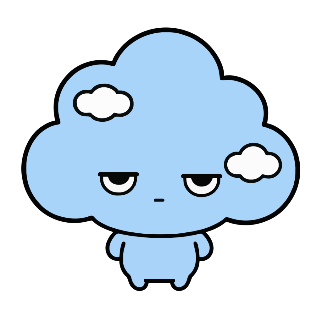 そらのかわいいイラスト（カラー）