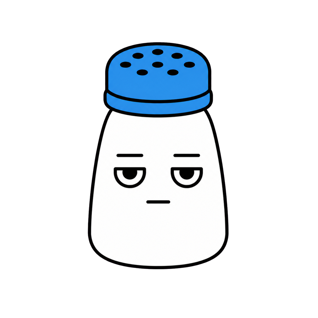 しおのかわいいシンプルイラスト（カラー）