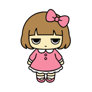 ようふくのかわいいイラスト（カラー）