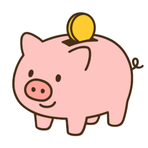 豚の貯金箱１