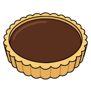 チョコレートタルト