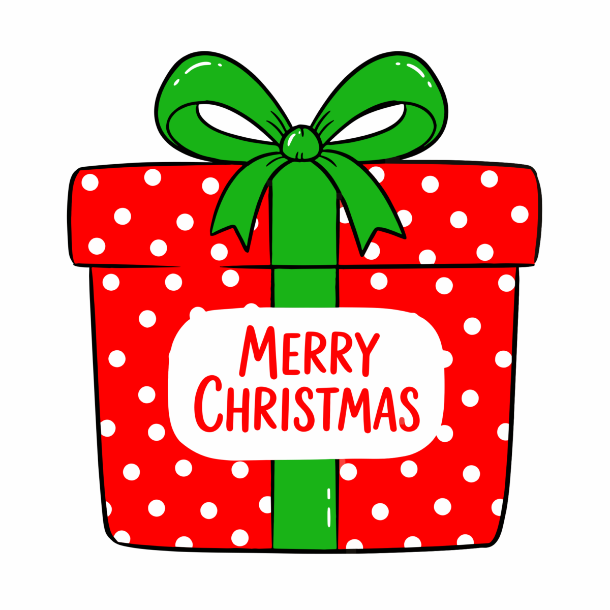 クリスマスプレゼントのイラスト無料ダウンロード（カラー）