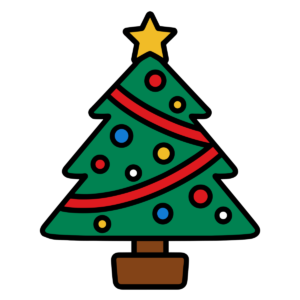 クリスマスツリー（シンプル）