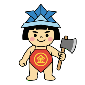 まさかりを持つ金太郎