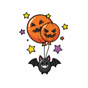 ハロウィン風船