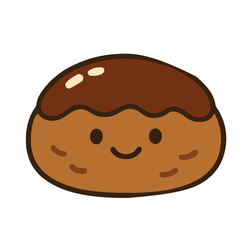 にこにこハンバーグのイラスト無料ダウンロード（カラー）