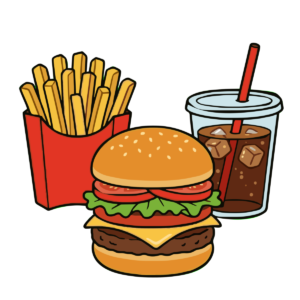 ハンバーガーセット