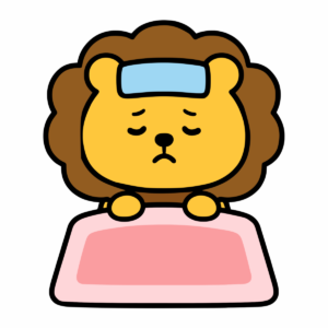 風邪のライオン