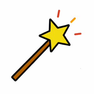 星 魔法 ステッキ