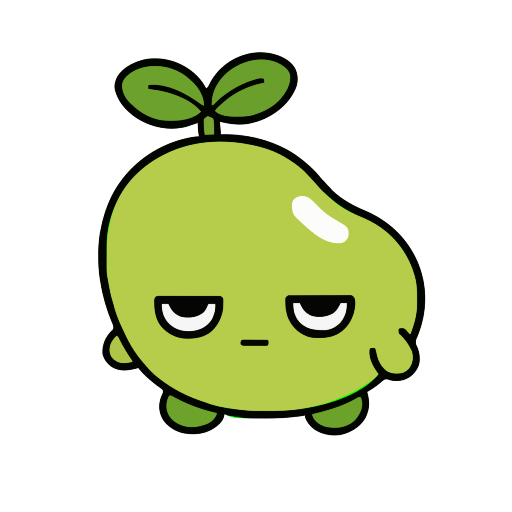 まめのイラスト（かわいい）（カラー）
