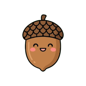 まつぼっくりのイラスト(秋)
