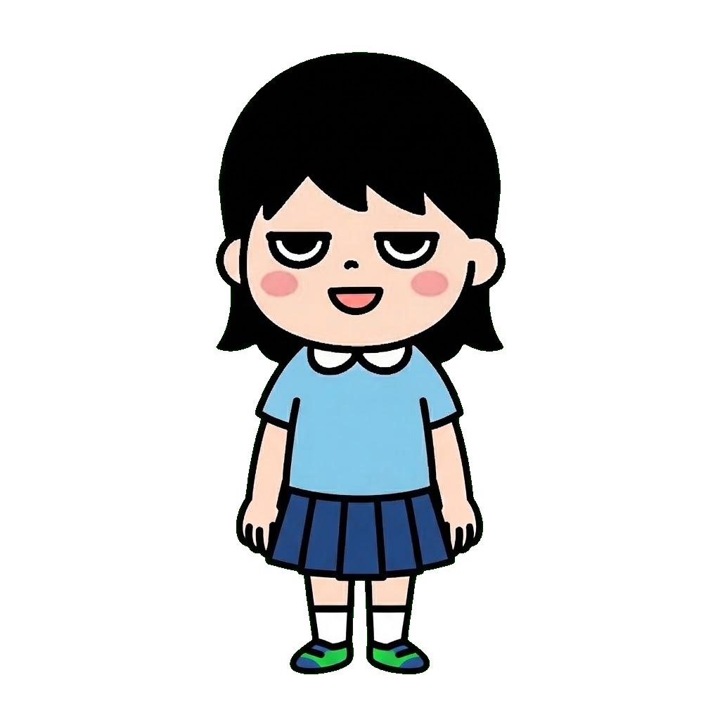 みず（かわいい）のイラスト（カラー）