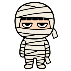 かわいい ミイラ