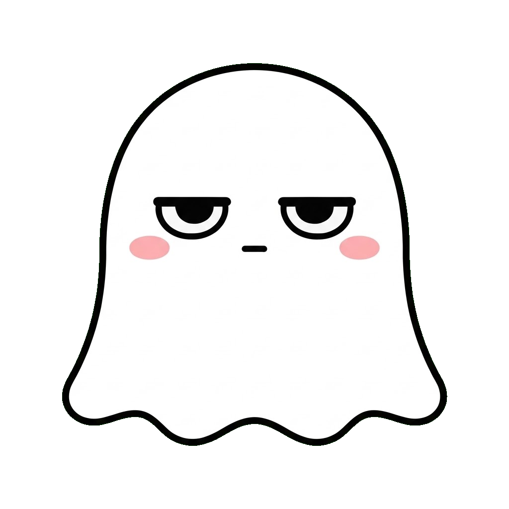 おばけ（ハロウィン）のイラスト（カラー）