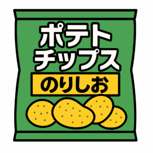 ポテトチップス（のりしお味）