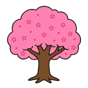 桜の木（満開）