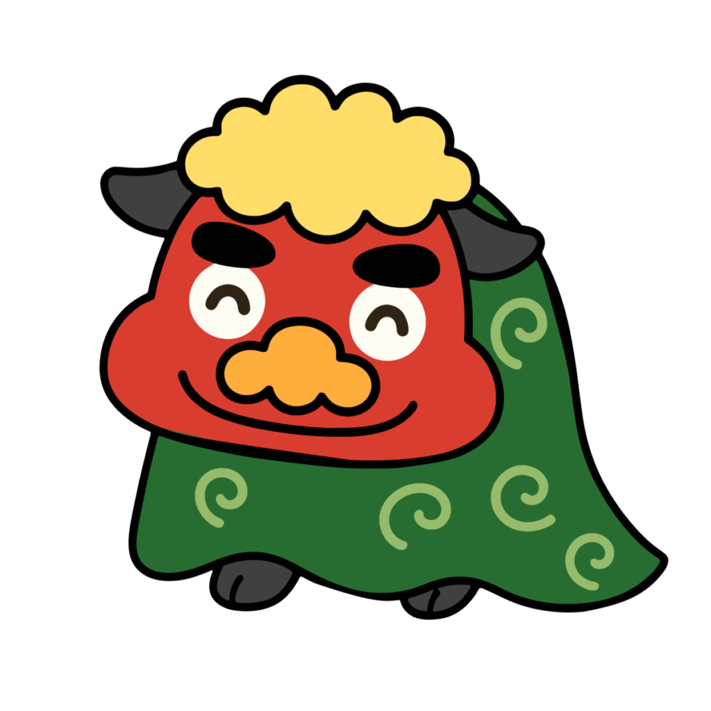 獅子舞のイラスト無料ダウンロード（カラー）
