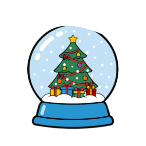 スノードーム（クリスマスツリー）