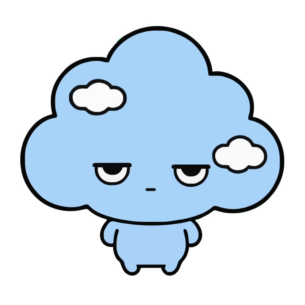 そらのイラスト（かわいい）（カラー）