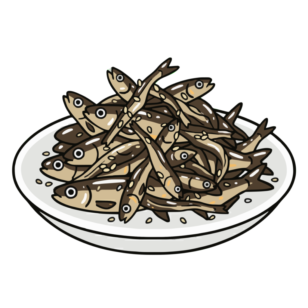 田作りのイラスト無料ダウンロード（カラー）