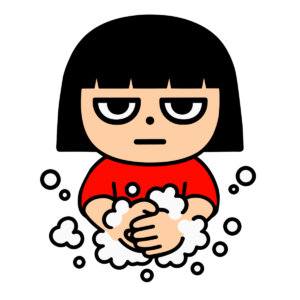 手洗い 手のひら