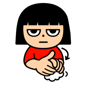 手洗い 親指 ねじり洗い
