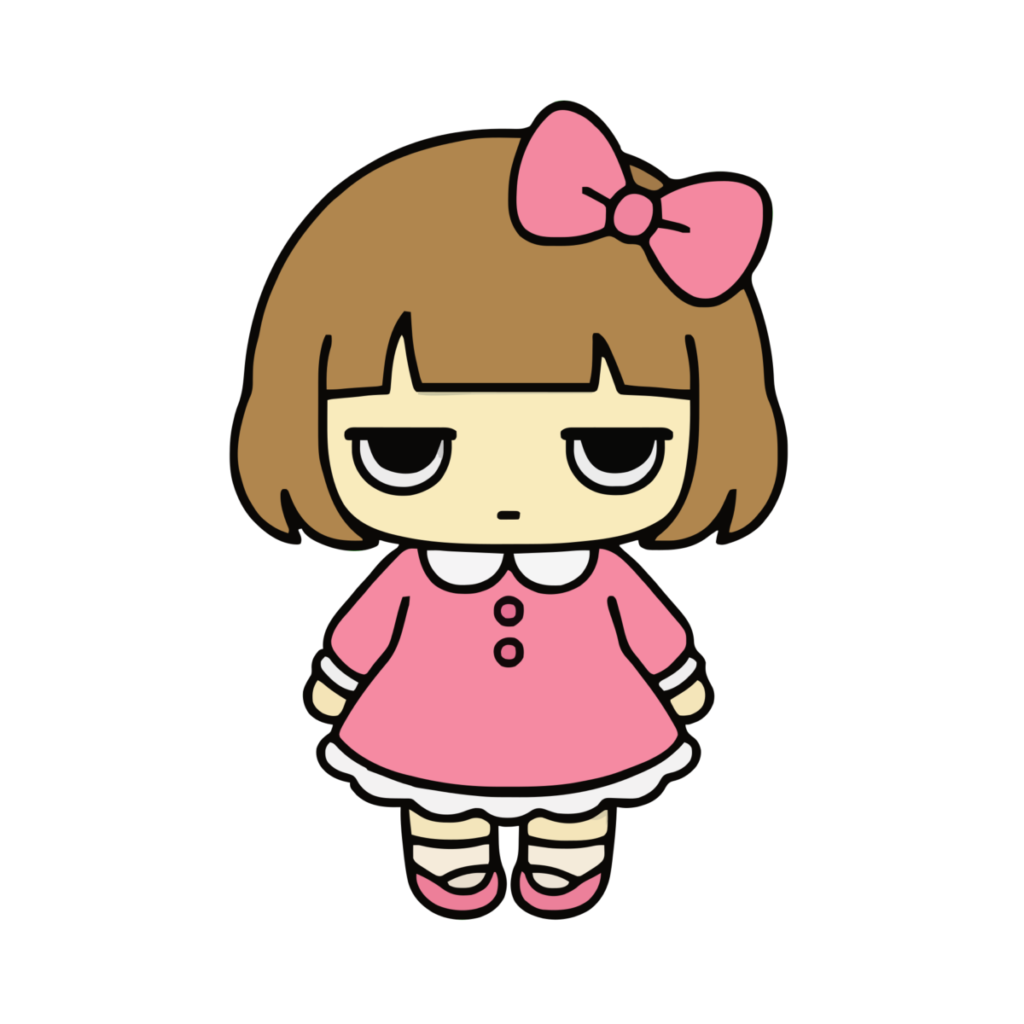 ようふくのイラスト（かわいい）（カラー）