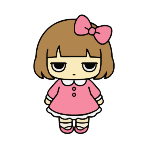 ようふくのイラスト（かわいい）（カラー）