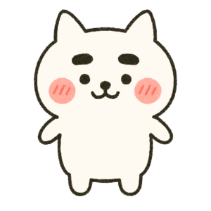 ゆるい白猫